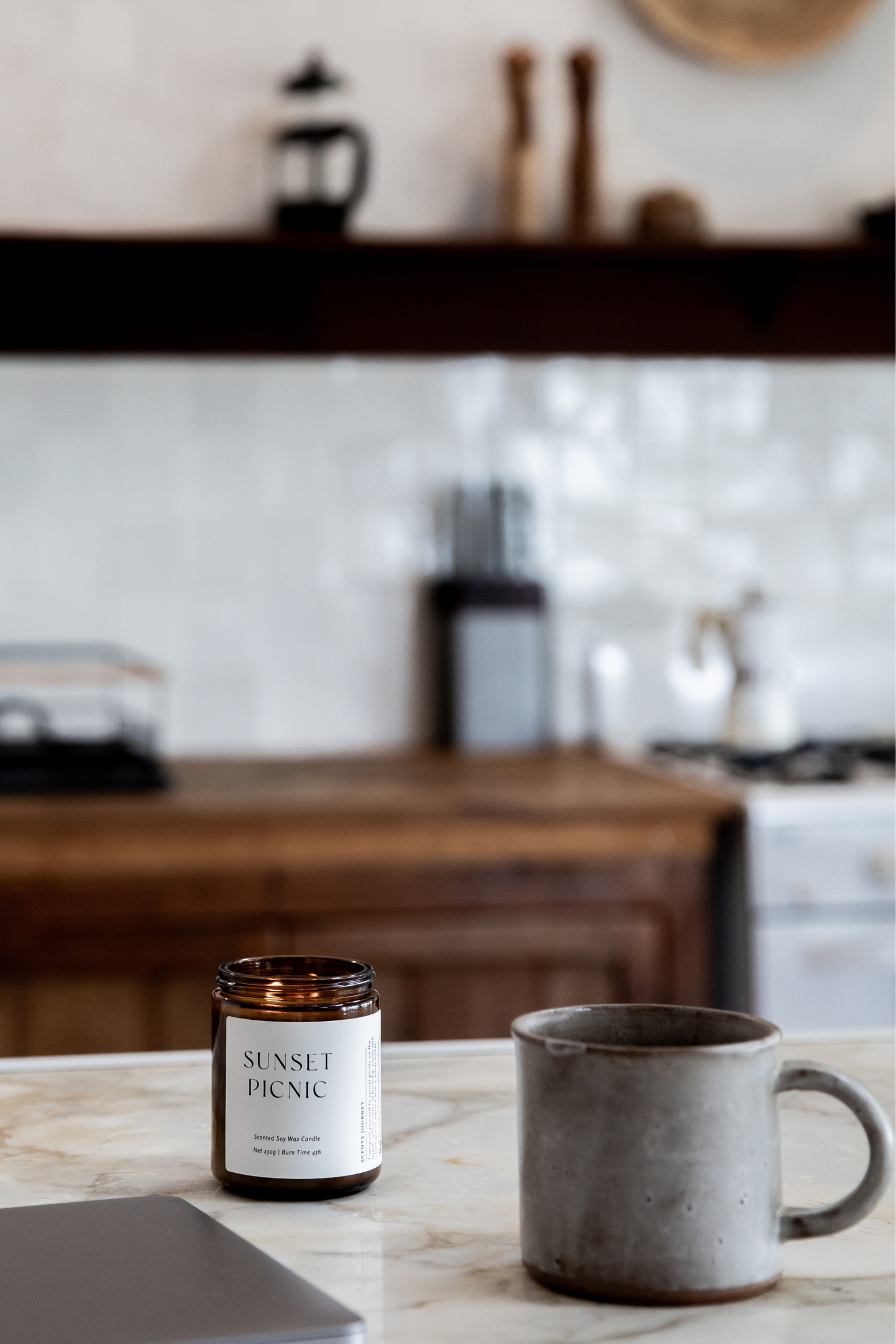 Sunset Picnic Candle | Fig Leaf + Cassis + Guava + Amber