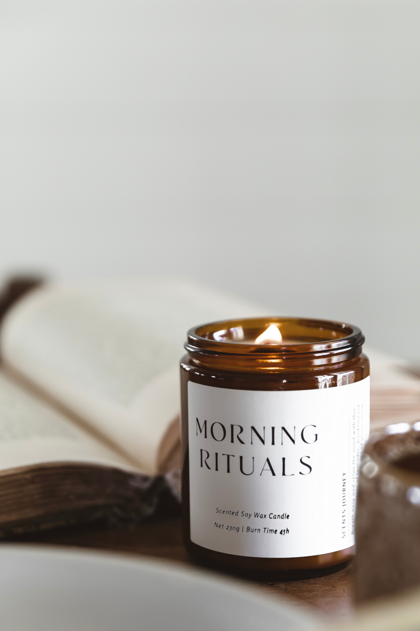 Morning Rituals Candle | Frankincense + Lavender + Ylang Ylang