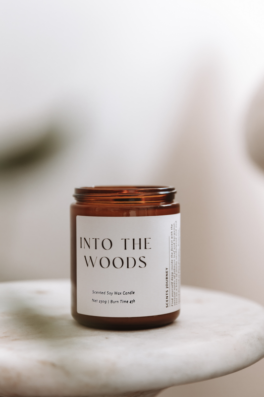 Into The Woods Candle | Bergamot + Sandalwood + Oud