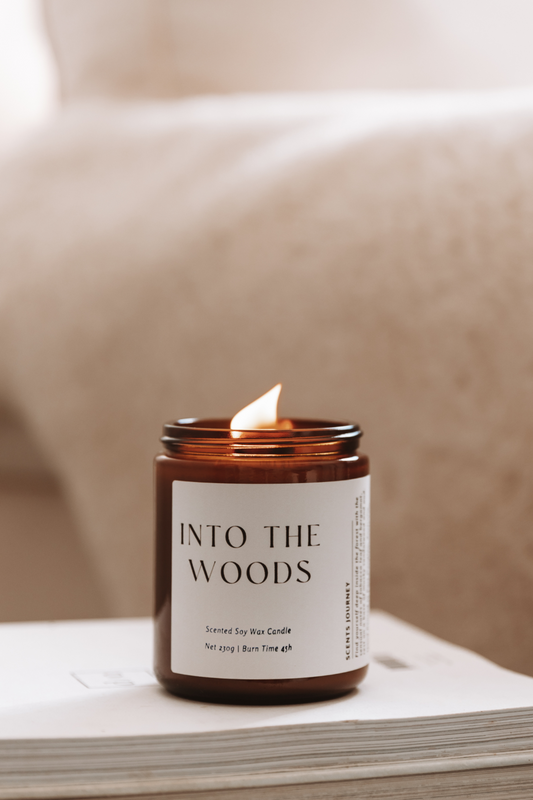 Into The Woods Candle | Bergamot + Sandalwood + Oud