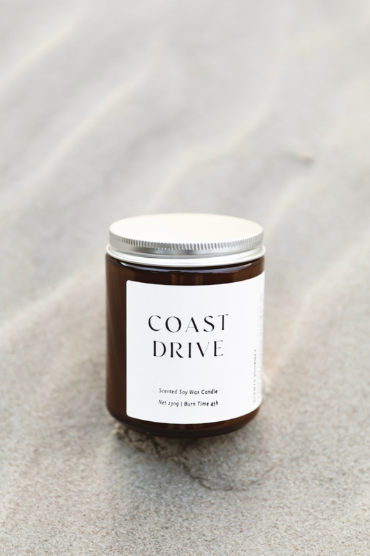 Coast Drive Candle | Sea Salt + Sandalwood + Eucalyptus Mint