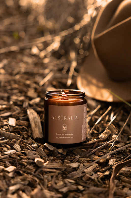 Australia Candle | Golden Wattle + Vetiver + Peppercorn