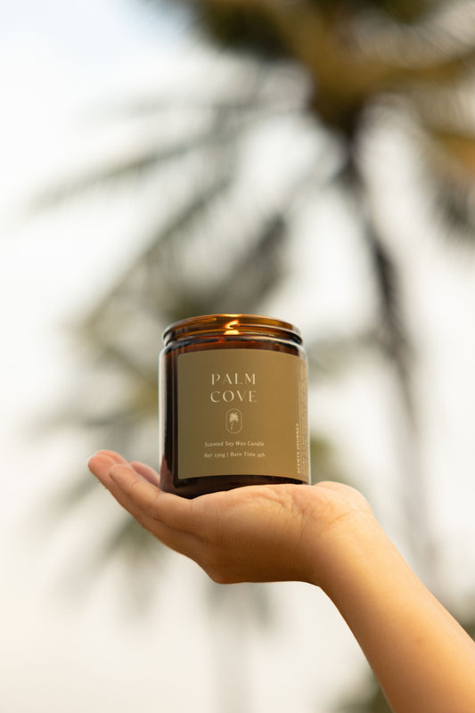 Palm Cove Candle | Magnolia + Kaffir Lime + Passionfruit